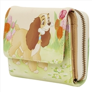 Buy Loungefly Lady and the Tramp - Pastel Tulip Bifold Wallet