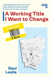Buy A Working Title I Want to Change