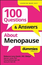 Buy 100 Questions & Answers About Menopause For Dummies