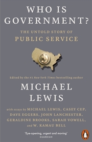 Buy Who is Government? : The Untold Story of Public Service