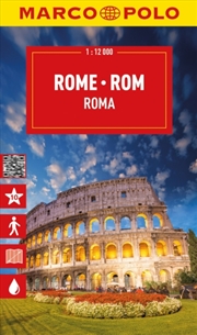 Buy Rome Marco Polo City Map : Pocket size,detailed, street map of Rome