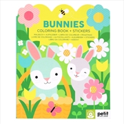 Buy Bunnies Coloring Book + Stickers