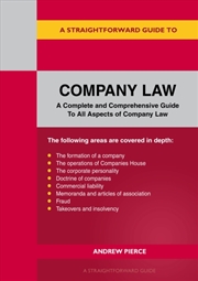 Buy A Straightforward Guide to Company Law