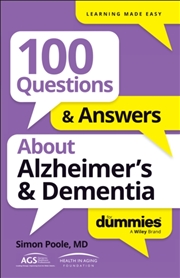 Buy 100 Questions & Answers About Alzheimer's & Dementia For Dummies