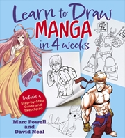 Buy Learn to Draw Manga in 4 Weeks : Includes a Step-by-Step Guide and Sketchpad