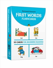 Buy Richard Scarry's First Words Flashcards : 50 Cards for Beginning Readers