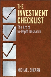 Buy The Investment Checklist : The Art of In-Depth Research