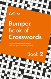 Buy Collins Bumper Book of Crosswords book 2 : 300 Quick Crossword Puzzles