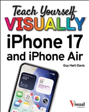 Buy Teach Yourself VISUALLY iPhone 17 and iPhone Air