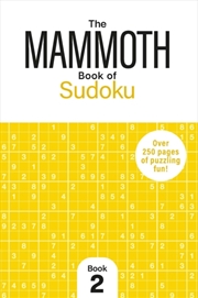 Buy Mammoth Book Of Sudoku 2