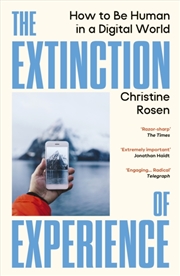 Buy Extinction Of Experience
