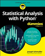 Buy Statistical Analysis with Python For Dummies