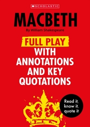 Buy Macbeth Play With Annotations