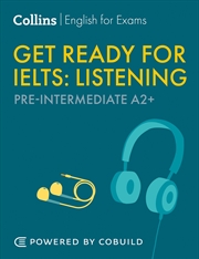 Buy Get Ready for IELTS Listening (incl. Audio): IELTS 4+ (A2+) [Second Edition]
