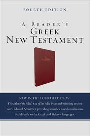 Buy A Reader's Greek New Testament: Fourth Edition