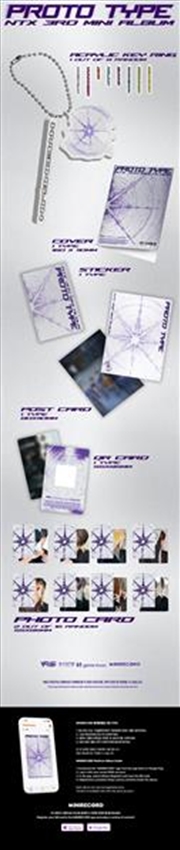 Buy Ntx3rd Mini Album [Proto Type] (Name Keyring Ver.)