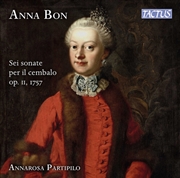 Buy Bon: Sei Sonate Per Il Cembalo Op. 2 1757