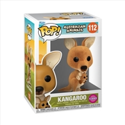 Buy Australian Animals - Kangaroo Flocked Pop! Vinyl