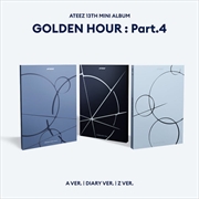 Buy Ateez - Golden Hour : Part.4 Mini 13th  Album Toktoq Gift Standard Set