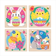 Buy Spring Friends Set Of 4 Wooden