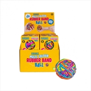 Buy Multi Colours Rubber Band Ball