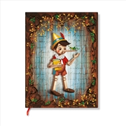 Buy Carlo Collodi, Pinocchio (Fairy Tale Collection) Midi Lined Hardcover Journal (Elastic Band Closure)