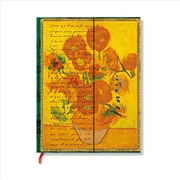 Buy Van Gogh Sunflowers (Embellished Manuscripts Collection) Midi Unlined Hardcover Journal (Elastic Ban