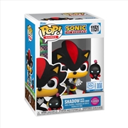 Buy Sonic the Hedgehog - Shadow with Dark Chao Flocked Pop! Vinyl [RS]