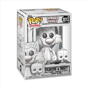 Buy Looney Tunes: Sketched - Sylvester & Tweety Pop! Vinyl