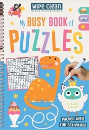 Buy Wipe Clean: My Busy Book of Puzzles