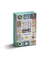Buy 3D Granny Squares: Crochet Cards for 52 Pop-Up Granny Squares