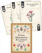 Buy Fungi, Mushrooms & Lichens Playing Cards