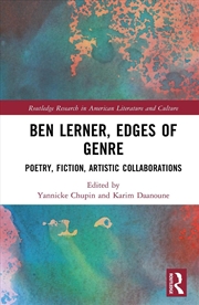 Buy Ben Lerner, Edges Of Genre