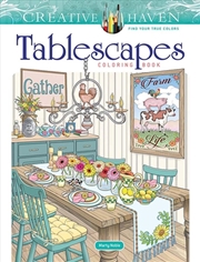 Buy Creative Haven Tablescapes Coloring Book