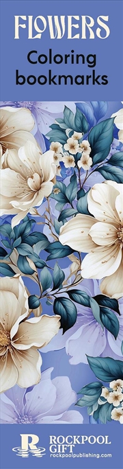 Buy Flowers Coloring Bookmarks