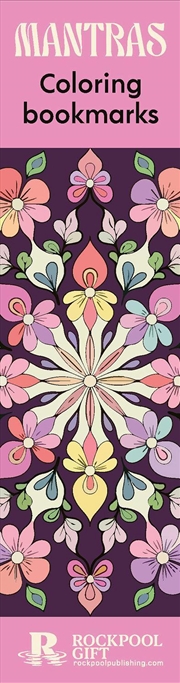 Buy Mantras Coloring Bookmarks