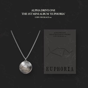 Buy Alpha Drive One - The 1st Mini Album [Euphoria] Coin Necklace Ver. (Limited Edition)