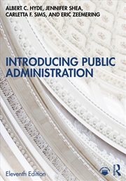 Buy Introducing Public Administration