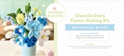 Buy Bendable Blooms Chenille Stem Flower-Making Kit Botanical Blues