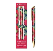 Buy Boxed Decorative Ballpoint Pen: Bex Parkin, Red Poppies
