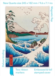 Buy Foiled Quarto Journal: Utagawa Hiroshige, Sea at Satta