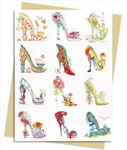 Buy Sally King Design: The Art of the Shoe Greeting Card Pack: Pack of 6