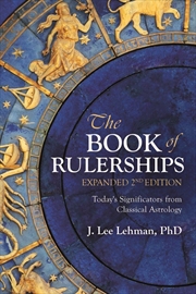 Buy Book of Rulerships, 2nd Edition: Significators from Classical Astrology