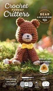 Buy Crochet Forest Critters Amigurumi Kit Bear