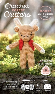 Buy Crochet Forest Critters Amigurumi Kit Moose