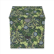 Buy William Morris: Seaweed Flame Tree Memo Box with Drawer