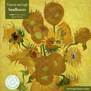 Buy Special Edition Foiled Jigsaw Puzzle Vincent van Gogh, Sunflowers (1000-pieces)