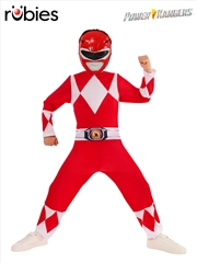 Buy Power Rangers Red Child Costume - Size 9-10