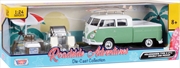 Buy Roadside Adventures - 1:24 Volkswagen Type 2 Double Cab Pickup Die-Cast Vehicle