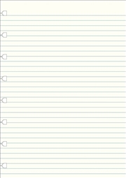 Buy Filofax A5 Notebook refill - ruled paper white